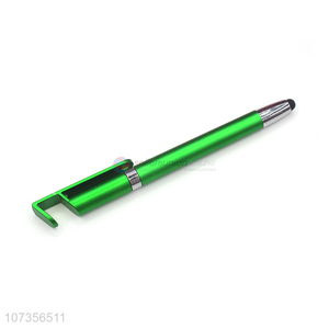 Muti-Function Touch Screen Ball Pen Plastic Stylus Pen With Phone Holder