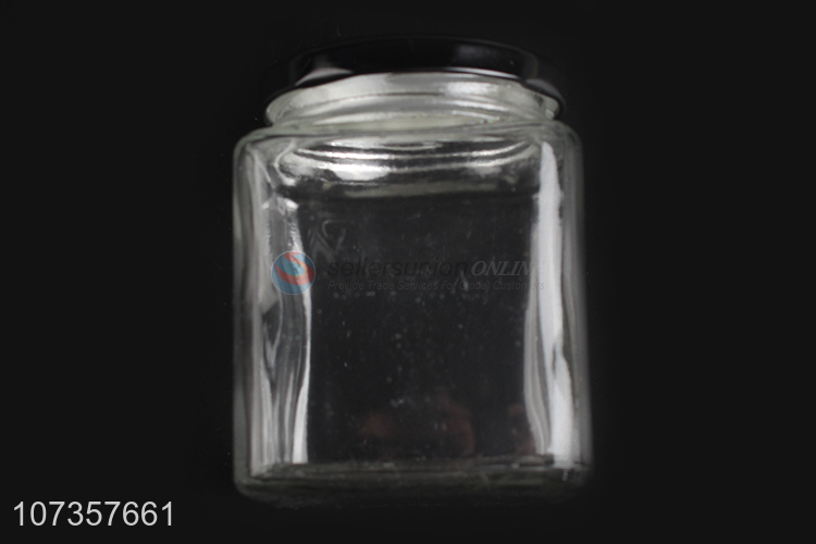 Good market kitchen tools clear airtight glass jar glass canister