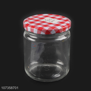 Hot products moistureproof flower tea glass jar mung bean storage jar