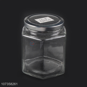 China supplier moistureproof flower tea glass jar mung bean storage jar