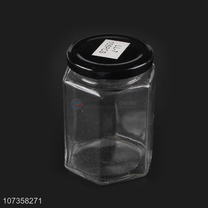Popular products kitchen tools clear flower tea glass jar glass canister