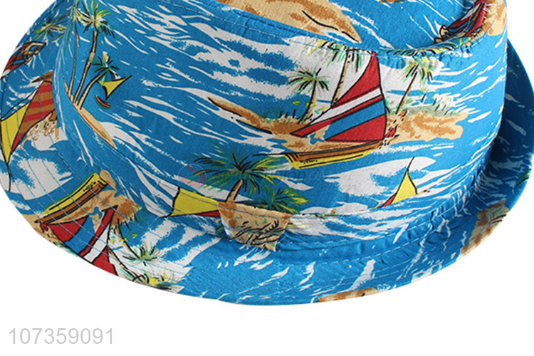 Best Selling Colorful Fedora Hat Beach Sun Hat