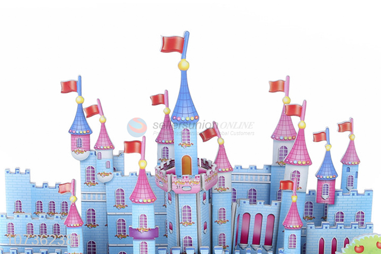 Premium Quality 3D Russian Blue Castle Jigsaw Puzzle Diy Toys For Childrens