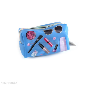 Factory Wholesale Women Cosmetic Bag Fashion Printing Travel Makeup Bag