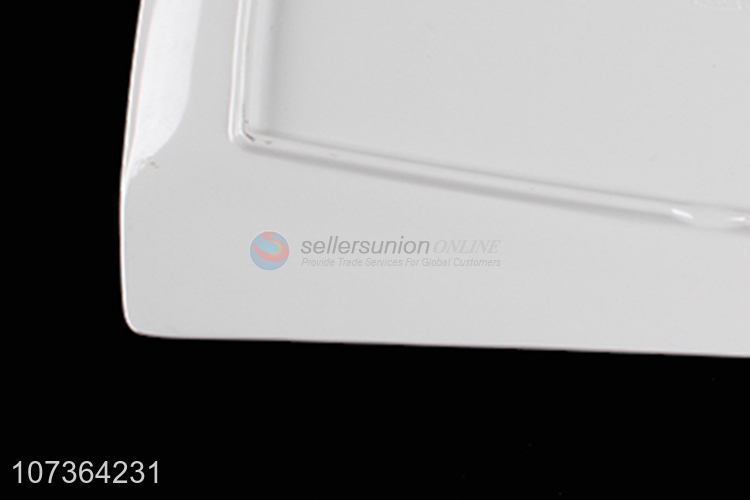 Best Quality White Melamine Plate Best Food Dish