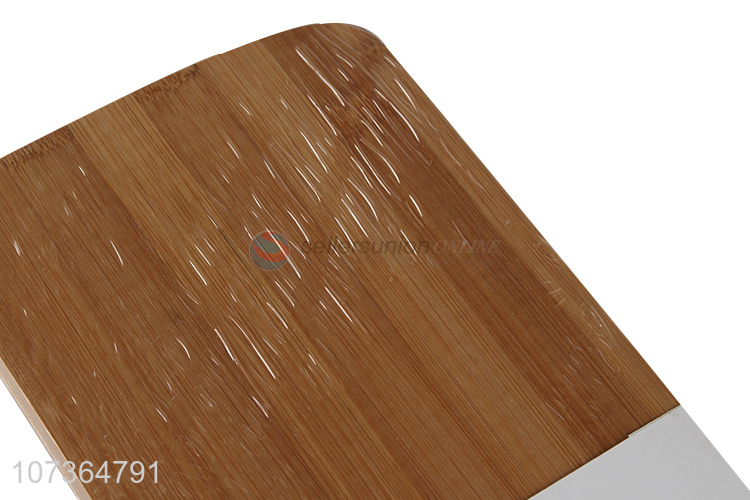 Custom logo kitchen tools bamboo chopping board cutting block with handle