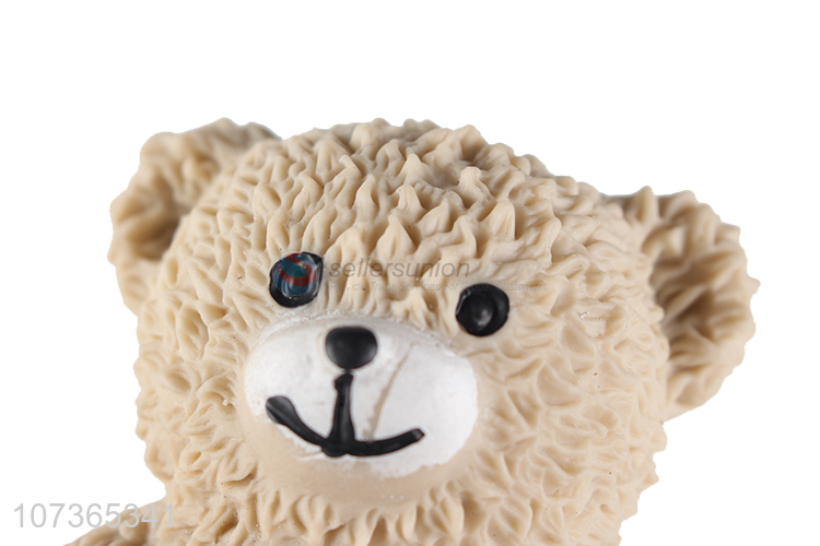 New Product Cartoon Animal Bear TPR Decompression Vent Toy