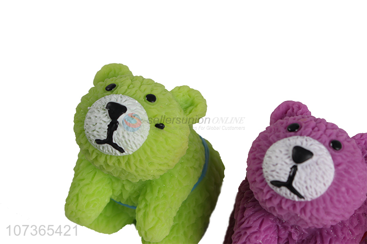 Suitable Price Soft TPR Plastic Squeeze Animal Stretchy Bear Decompression Toy
