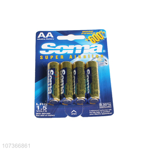 High Quality 1.5V Super Alkaline AA Battery Cheap Dry Battery