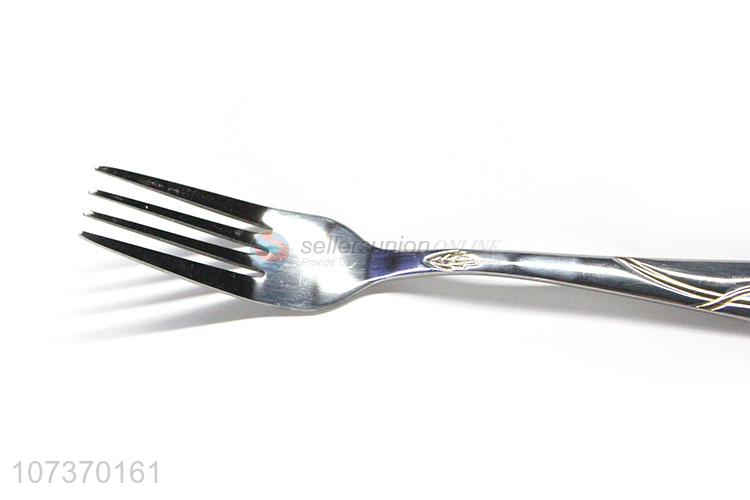 Low price stainless steel fork metal fork home flatware