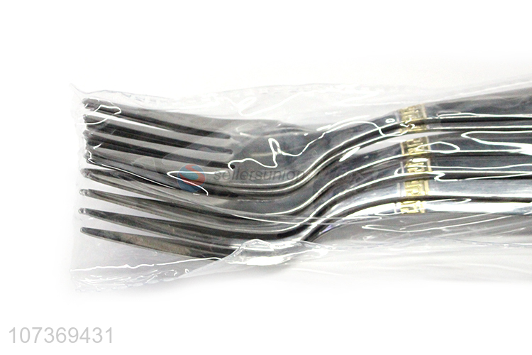 Latest style stainless steel table fork kitchen cutlery set