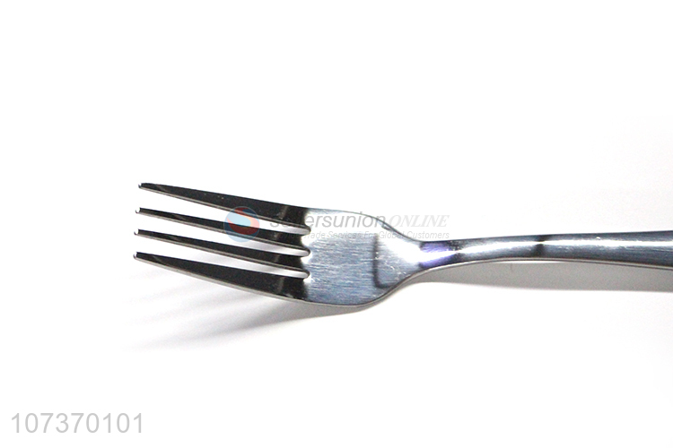 Best quality stainless steel cutlery tableware set metal fork