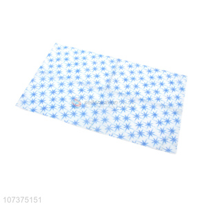 Hot sale star printed nonwovens cleaning cloth for kitchen and home