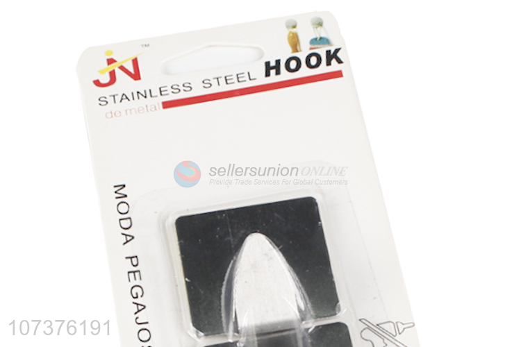 Wholesale 2 Pieces Square Sticky Hooks Fashion Wall Hooks