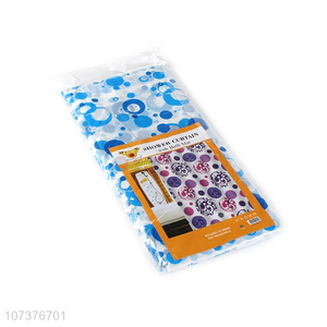 Hot sale waterproof plastic <em>bath</em> <em>curtain</em> custom shower <em>curtain</em>