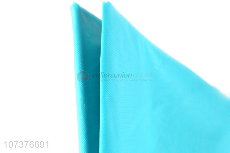 Promotional cheap solid color plastic table cloth waterproof pe table cover