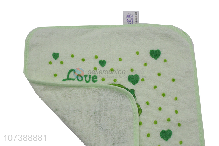 Hot Sale Square Microfiber Towel Kids Face Towel