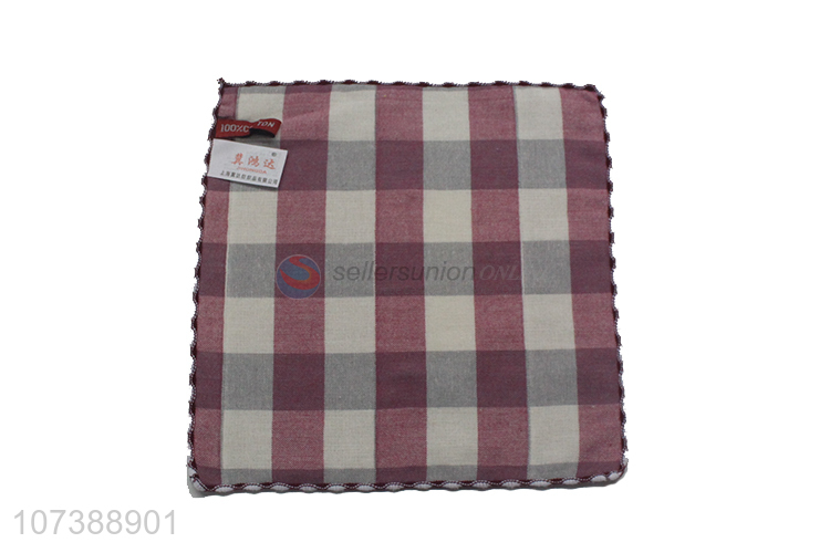 Best Selling Fashion Plaid Towel Soft Hand Towel