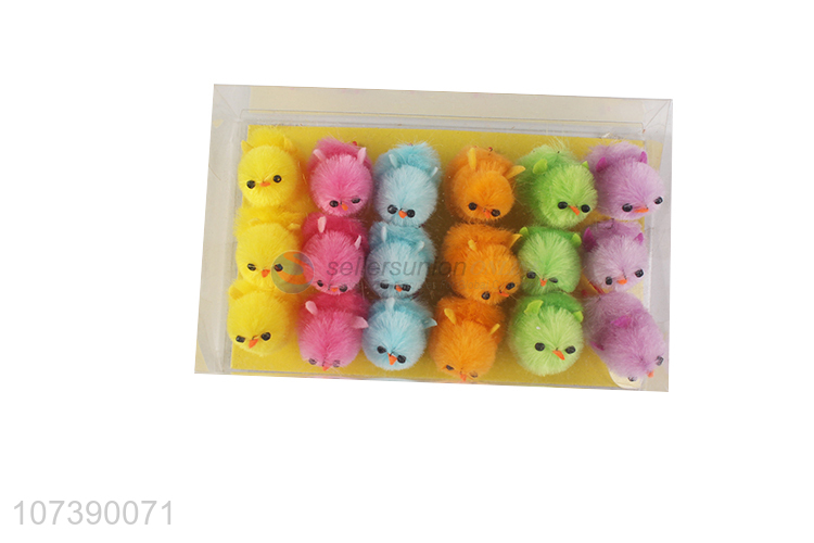 Premium Quality Beautiful And Lovely Mini Easter Decoration Colorful Chicks