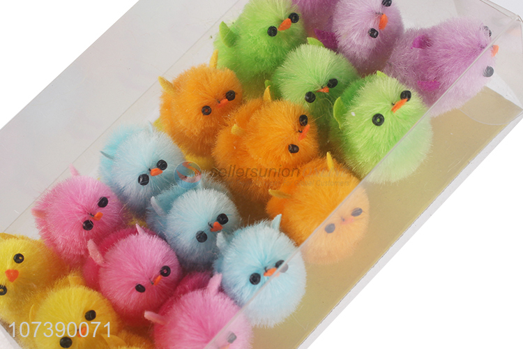 Premium Quality Beautiful And Lovely Mini Easter Decoration Colorful Chicks