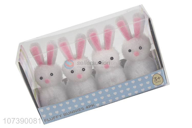 Factory Sell Holiday Supplies Mini Cute Bunny Easter Decoration