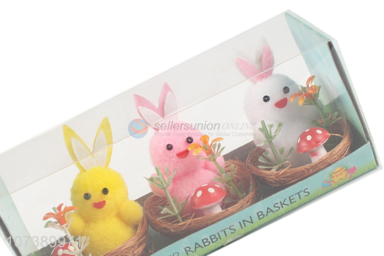 New Selling Promotion Cute Easter Bunny For Festival Decoration