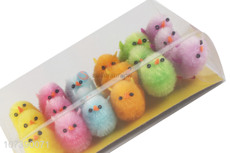 Premium Quality Beautiful And Lovely Mini Easter Decoration Colorful Chicks