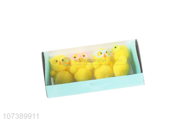 High Sales Small Cute Fully Yellow Easter Chicks Easter Decoration