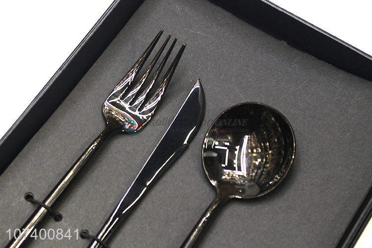 Good sale stainless steel flatware set for wedding party decoration