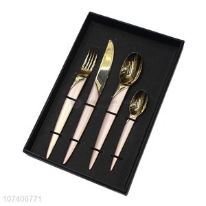 Popular products upscale stainless steel tableware cutlery gift box