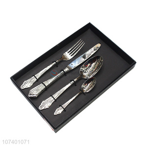 Suitable price upscale stainless steel tableware cutlery gift box