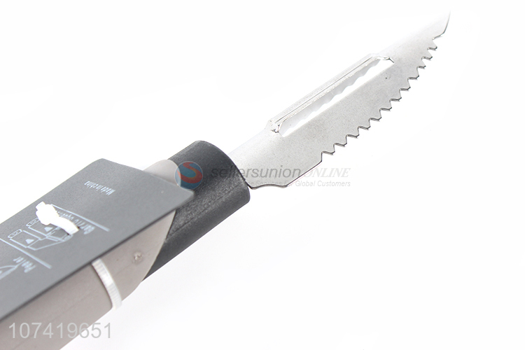 Unique Design Serrated Edge Vegetable & Fruit Peeler