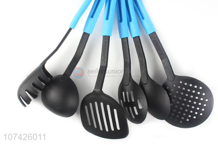 custom 6 pieces cooking spoon shovel leakage rake Cooking Set