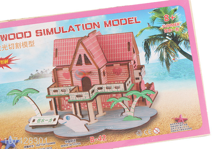 New Arrival 3D Wood Simulation Model Puzzle Toy