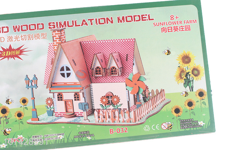 Popular 3D Wood Simulation Farm Model Toy