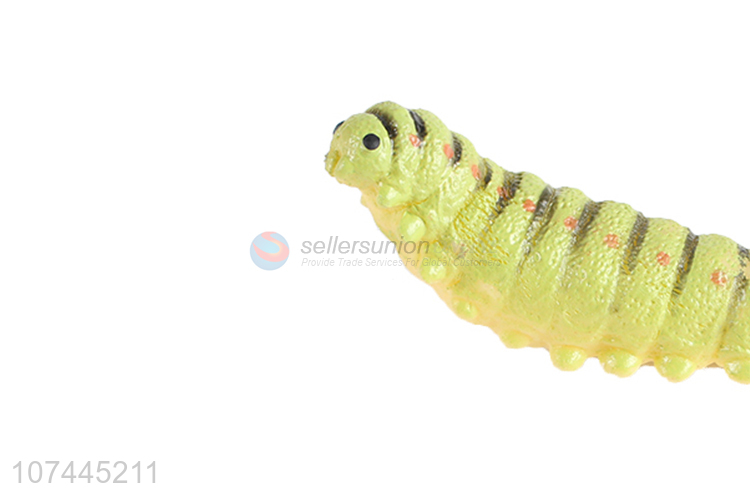 Suitable price simulation caterpillar toy animal toy for children