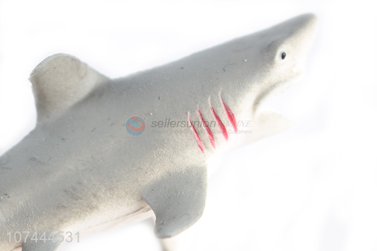 Popular products plastic shark model toy cartoon animal toys