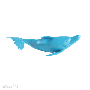 High quality plastic dolphin model toy cartoon animal toys