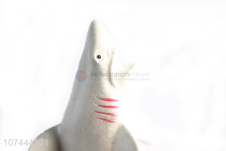 Popular products plastic shark model toy cartoon animal toys