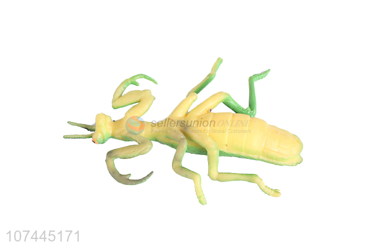 New arrival simulation animal model soft squishy locust toy