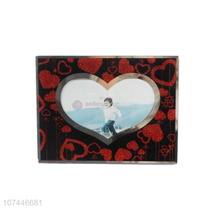 Lovely Heart Design Photo Frame For Home Decoration