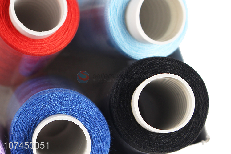 Wholesal 100 % Polyester Machine Sewing Thread Set