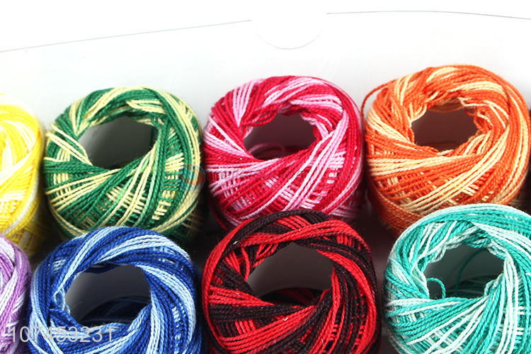 New Arrival 5G Double Color Cotton Twine Sewing Thread