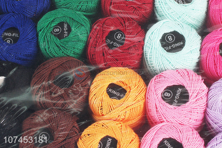 Diy Crochet Cotton Thread Sewing Thread Embroidery Thread