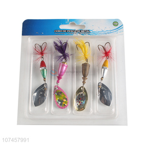 Good price fishing tackle saltwater bait fishing lures with feather