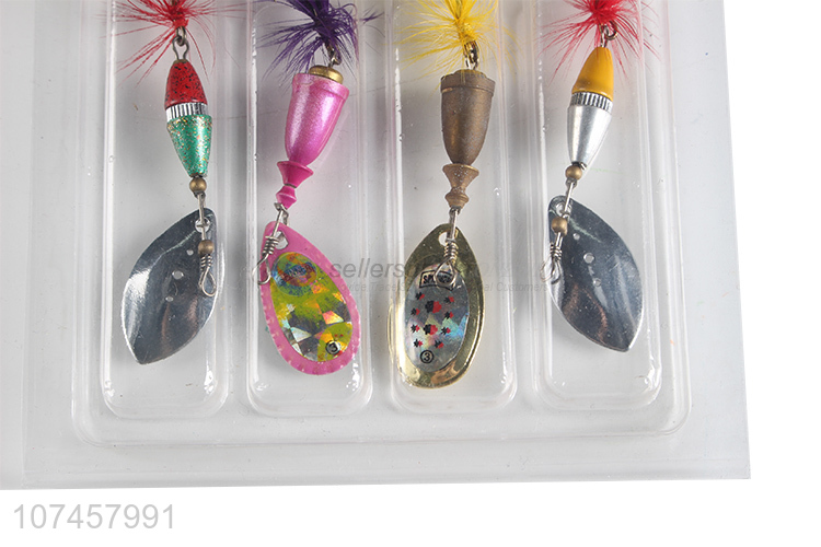 Good price fishing tackle saltwater bait fishing lures with feather