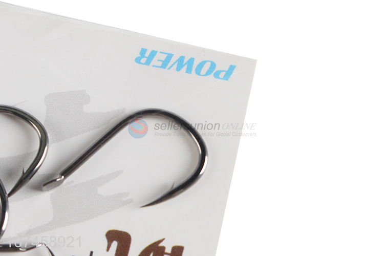 Good quality fishing tackle fishing hooks durable single hooks