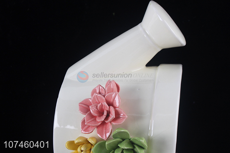 Best Quality Watering Pot Shape Flower Pot Fashion Ceramic Crafts