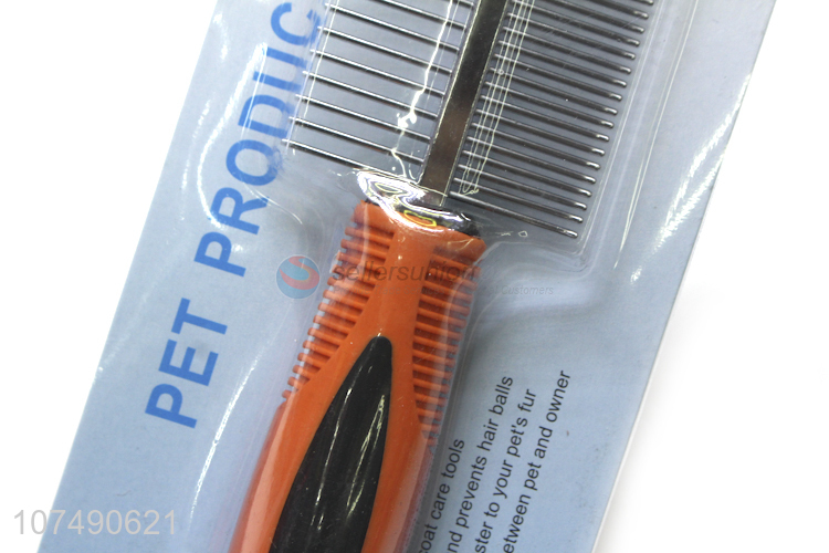 Factory Wholesale Professional Pet Grooming Tool Metal Pet Comb
