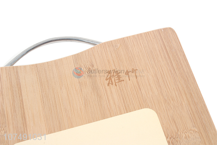 Factory Sell Kitchen Use Bamboo Chopping Board Cutting Board With Handle